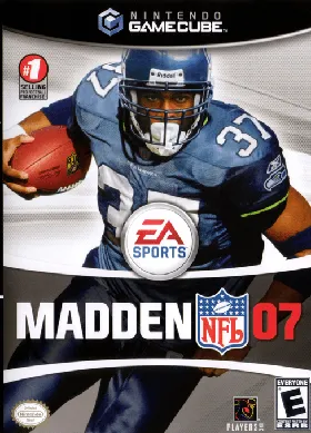 Madden NFL 07 box cover front